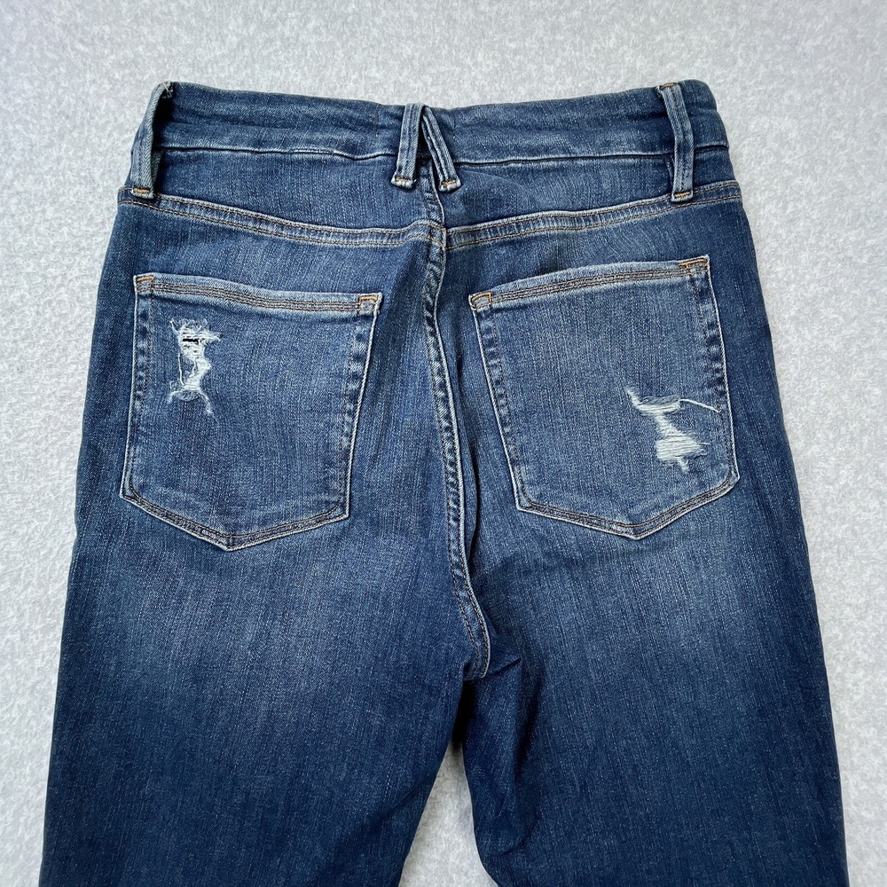 Good American Jeans Womens Sz 4 / 27 (27 x 28.5) Good Legs Skinny Stretch Denim - Picture 10 of 10